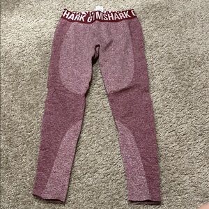 Gymshark Burgundy Leggings
